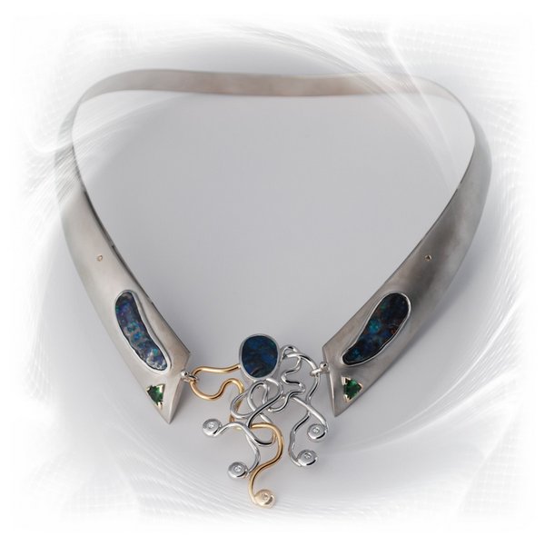 Jade Hodgson - Atlantas - Stg Silver Necklace Pendant